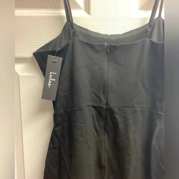 Lulus Mini Dress With Ruffle Hem Size Medium - Picture 6 of 6